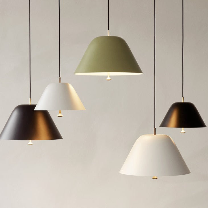 Modern Metal Living Room Cone Pendant Light - Lumpaz