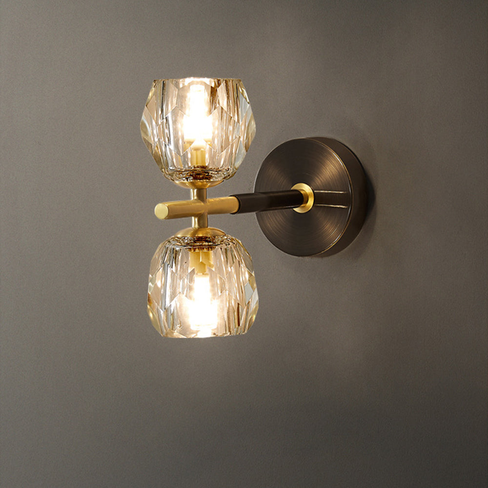 Luxury Copper Ball 1-Light Wall Sconce - Lumpaz