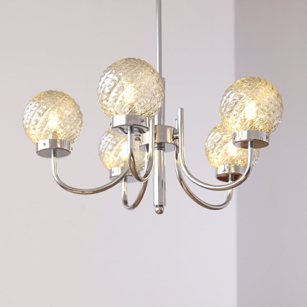 Light Luxury Glass Ball Bedroom Chandeliers - Lumpaz