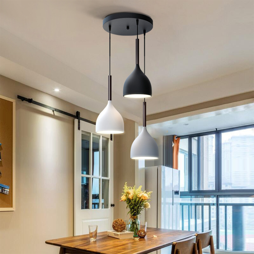 Modern Metal Triple Pendant Lights - Lumpaz