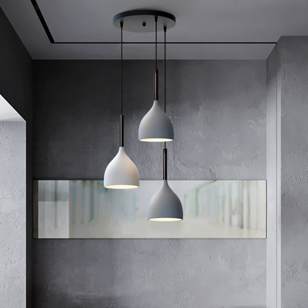 Modern Metal Triple Pendant Lights - Lumpaz