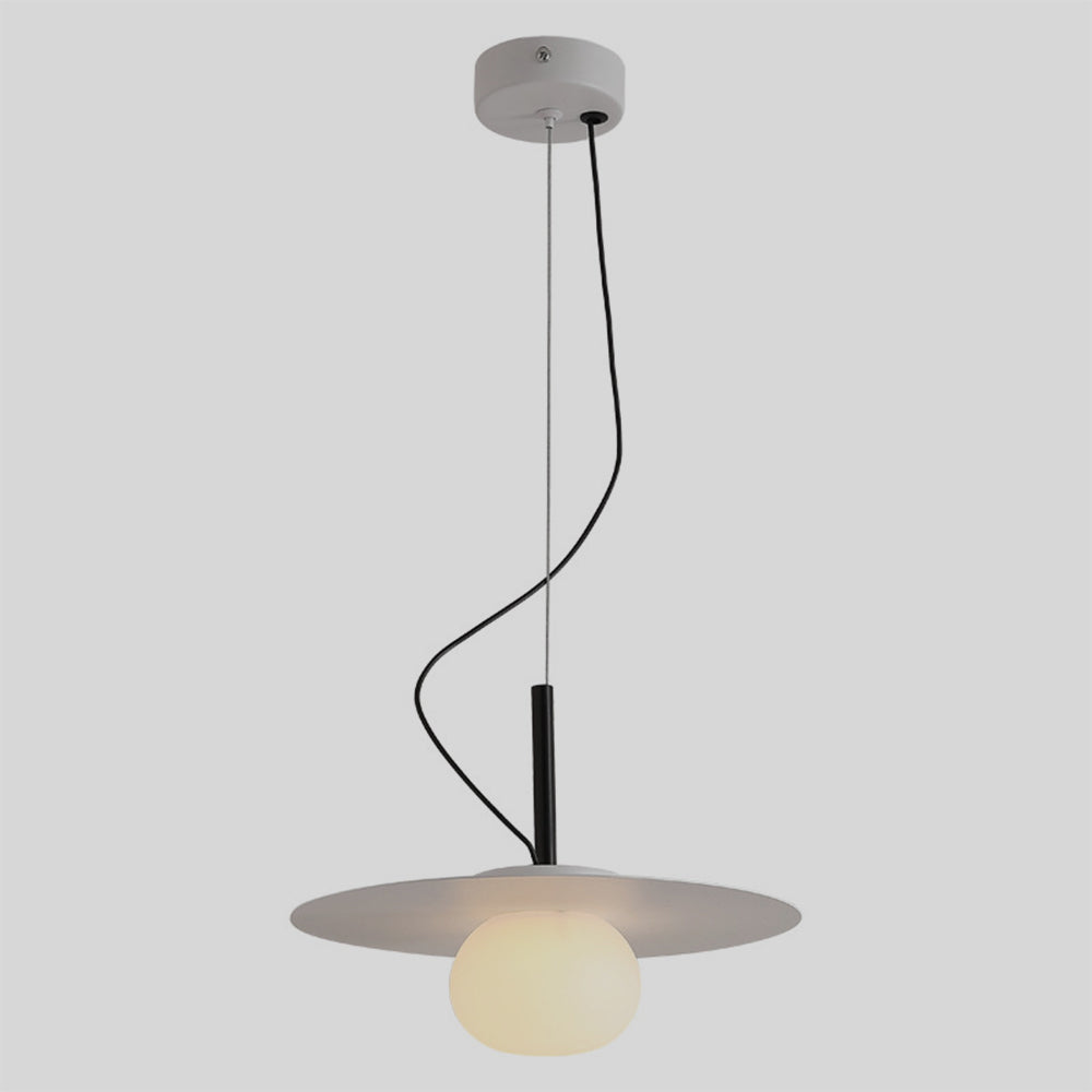 Modern Iron Pendant Light Glass Chandelier - Lumpaz