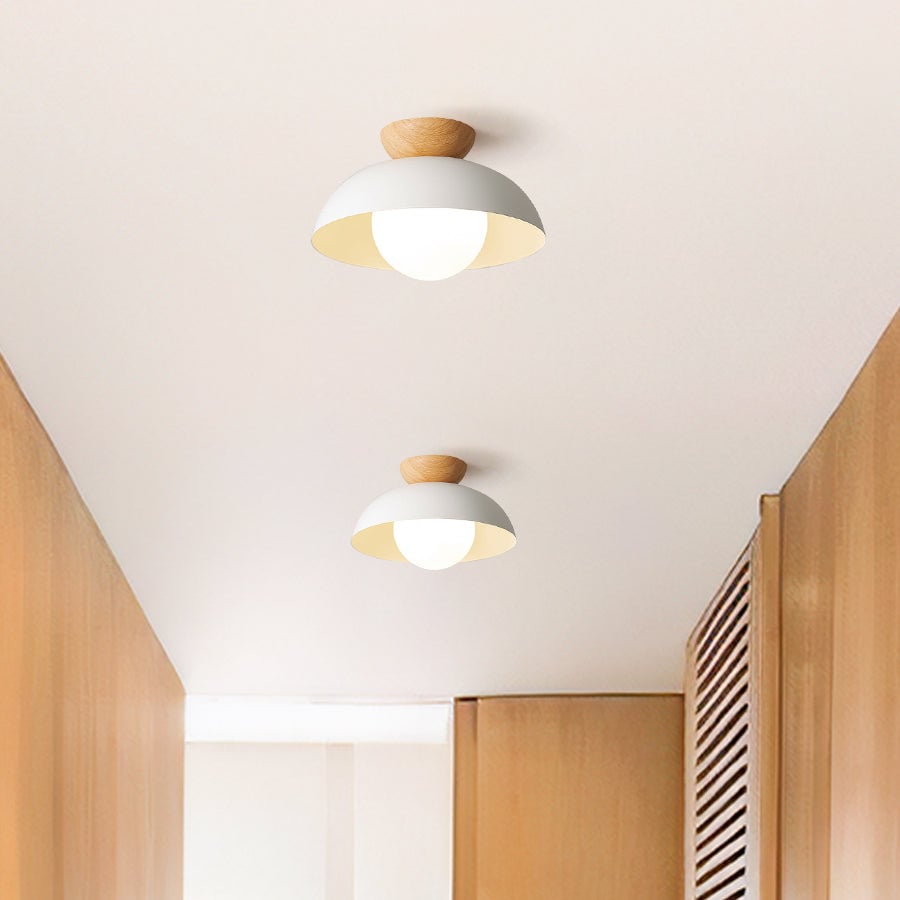 Minimalist Eco-friendly Metal Ceiling Light - Lumpaz