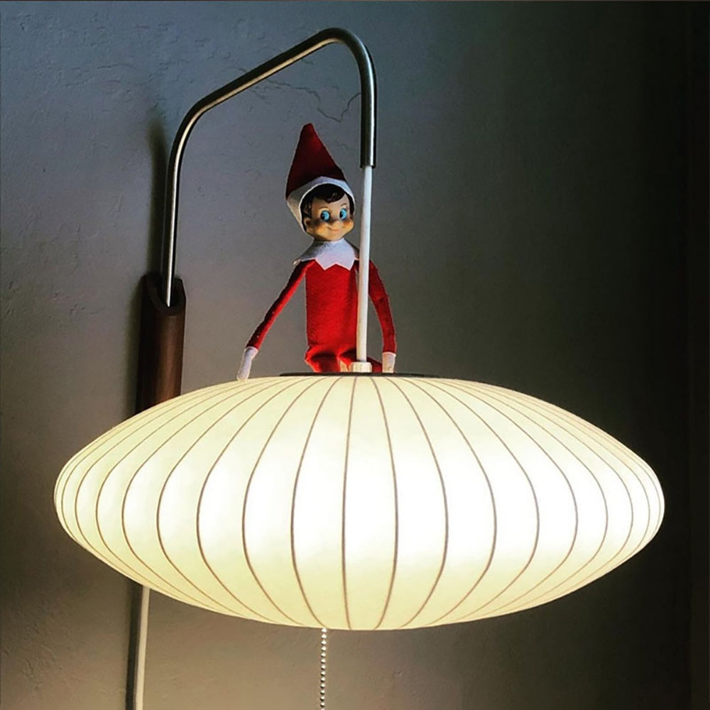 Wabi-sabi Silk Wall Lamp - Lumpaz