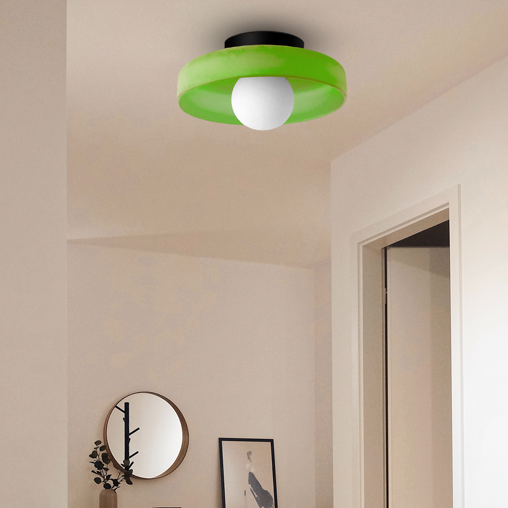 Modern Round Flush Mount Kitchen Ceiling Light - Lumpaz