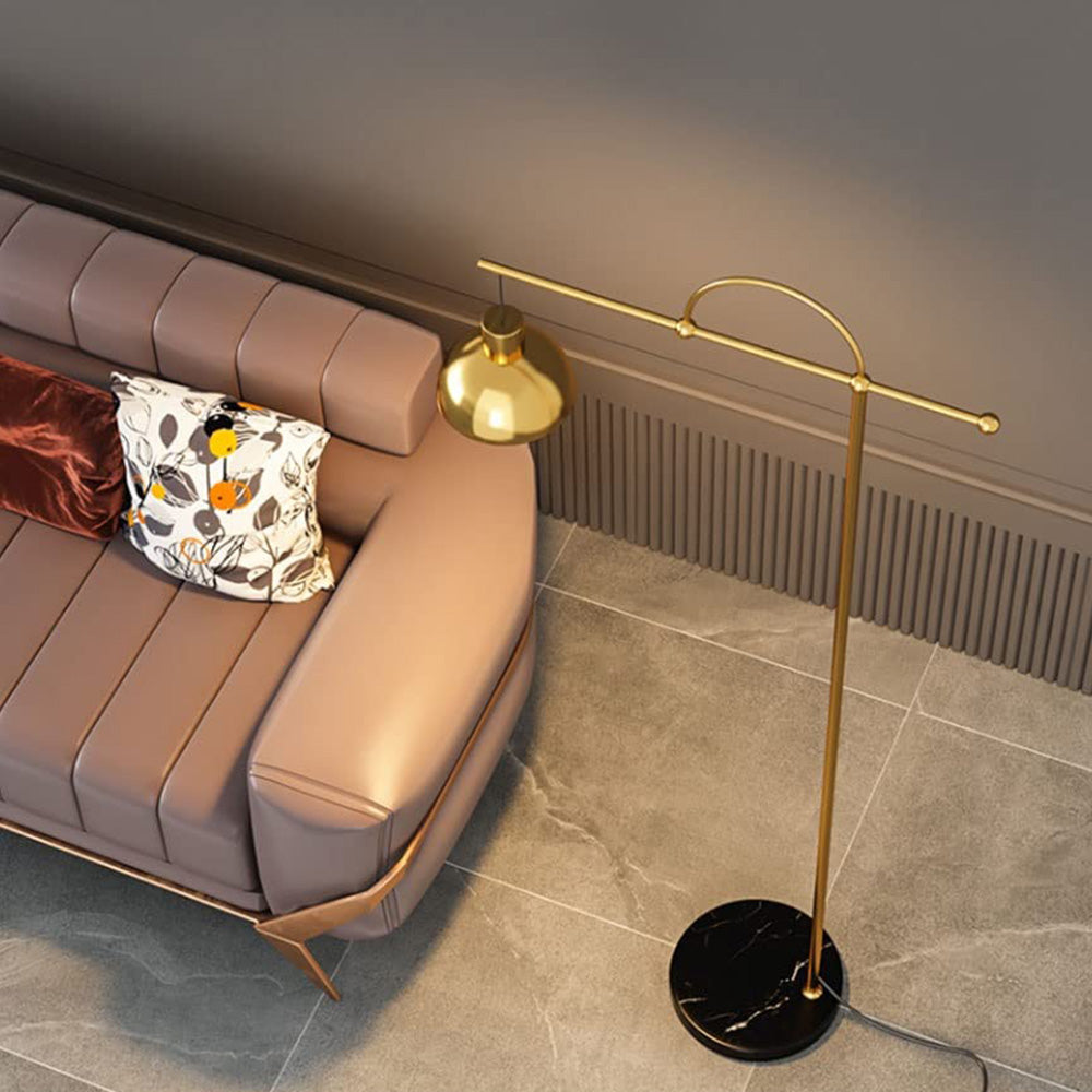Simple Metal Floor Lamp For Dining Room - Lumpaz