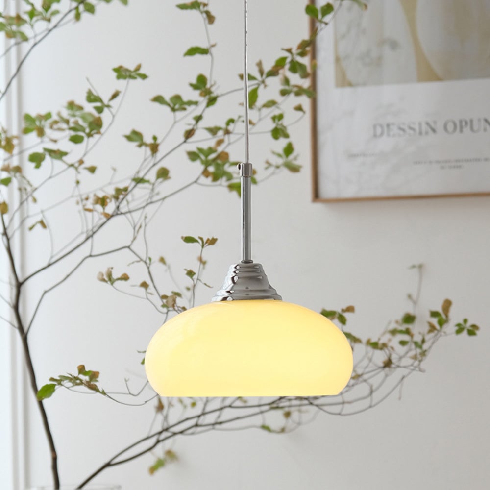 Nordic Bauhaus Small Glass Pendant Light - Lumpaz