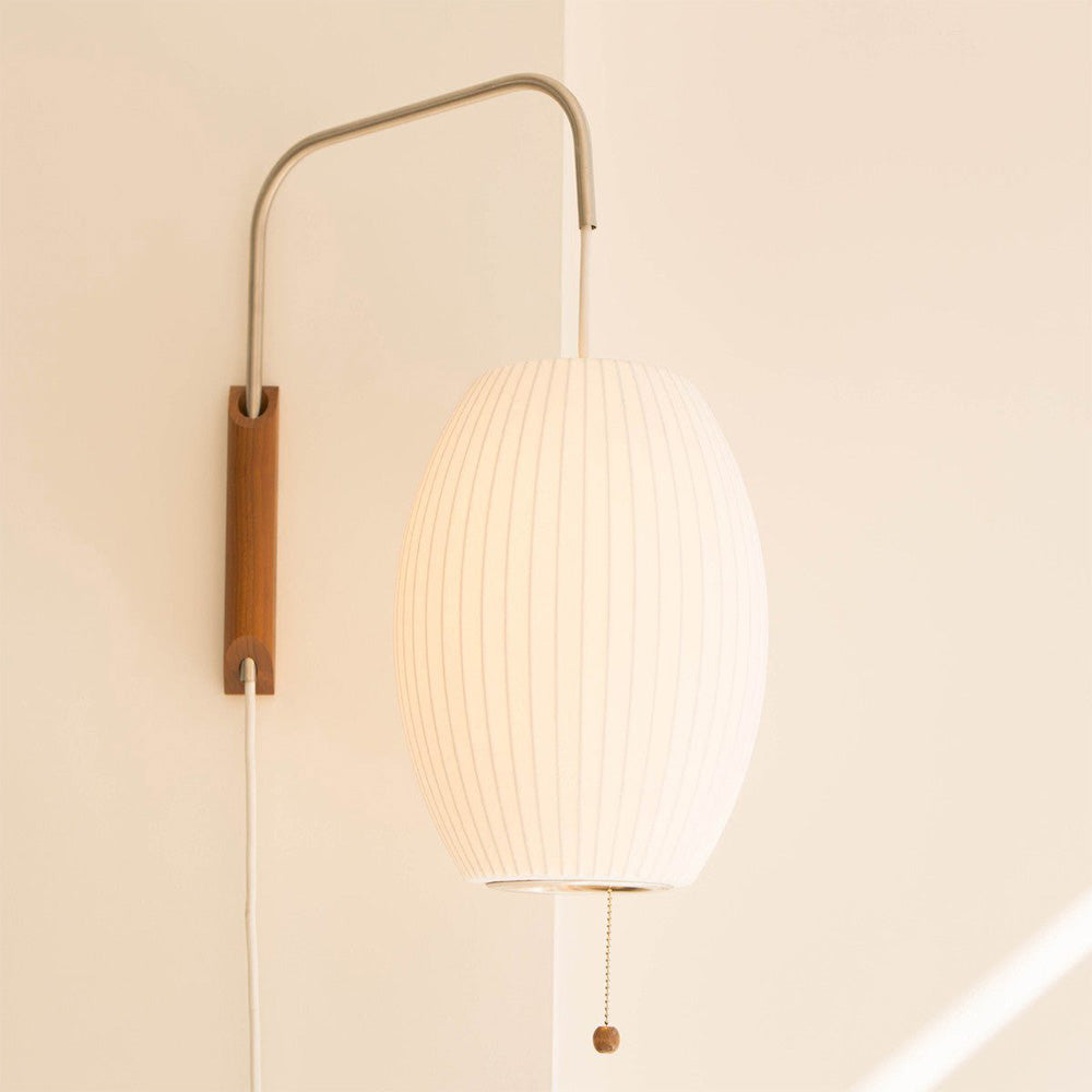Wabi-sabi Silk Wall Lamp - Lumpaz