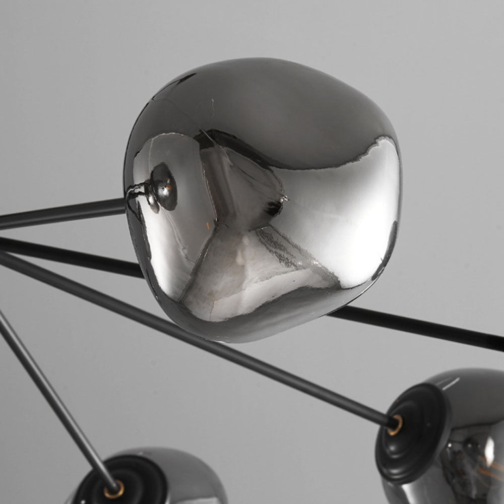 Modern Molecular Lava Glass Living Room Chandelier - Lumpaz