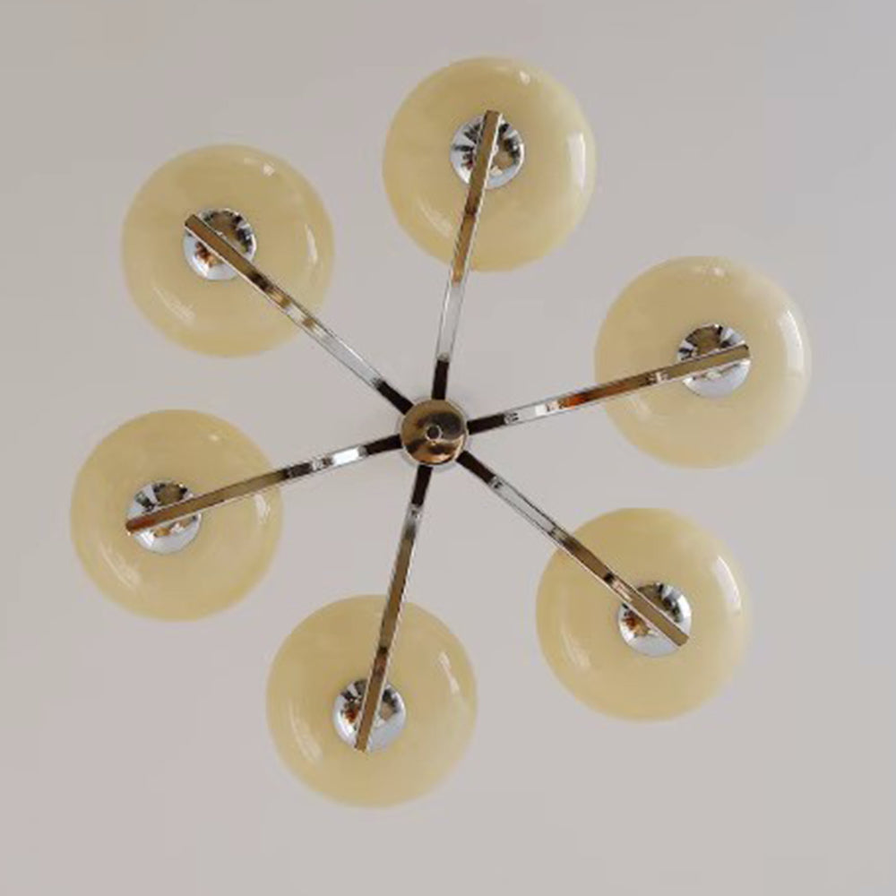 Medieval Bauhaus Solid Wood Chandelier - Lumpaz