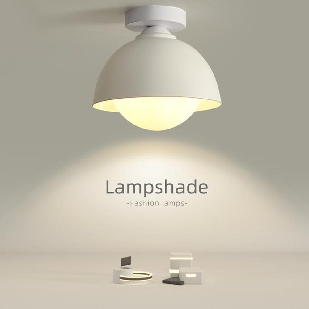 Modern Flowerpot Iron Ceiling Light - Lumpaz