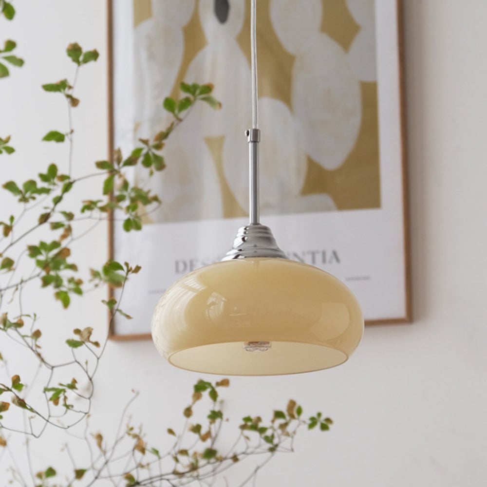Nordic Bauhaus Small Glass Pendant Light - Lumpaz