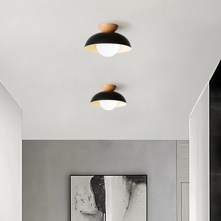 Minimalist Eco-friendly Metal Ceiling Light - Lumpaz