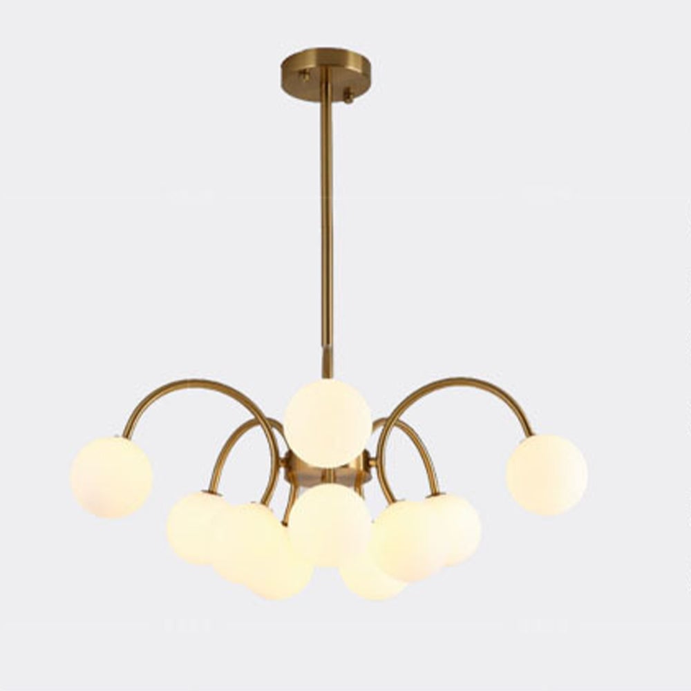 Modern Gold Sputnik Shape Chandelier - Lumpaz