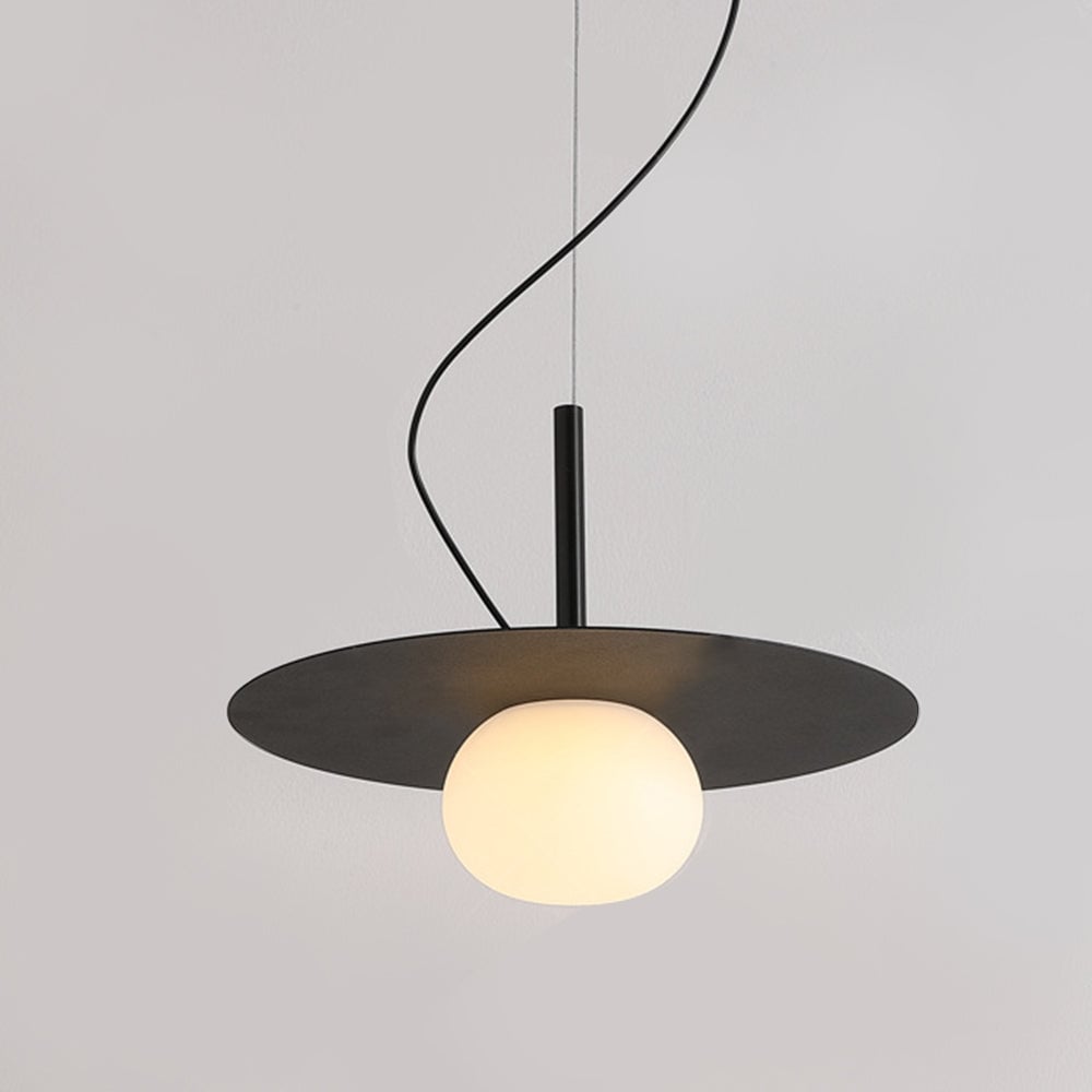 Modern Iron Pendant Light Glass Chandelier - Lumpaz