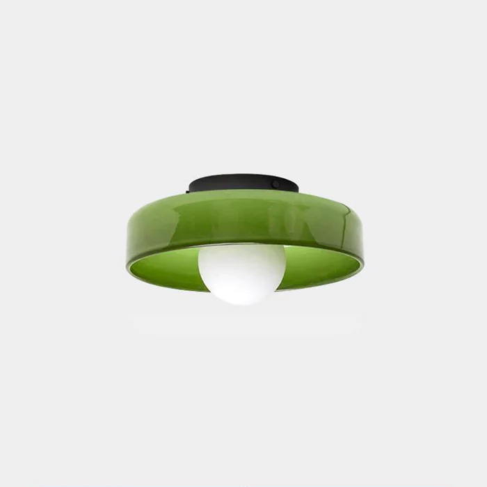 Modern Round Flush Mount Kitchen Ceiling Light - Lumpaz