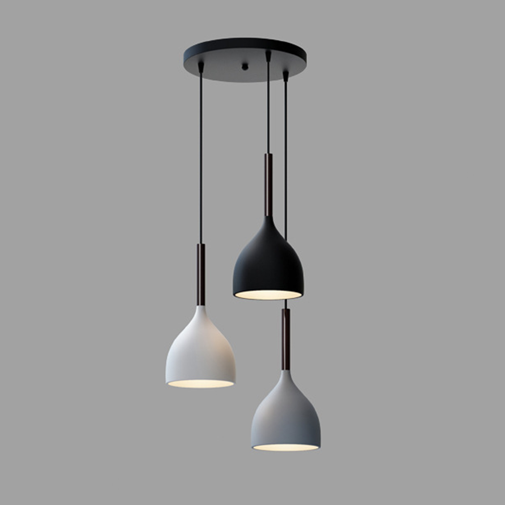 Modern Metal Triple Pendant Lights - Lumpaz