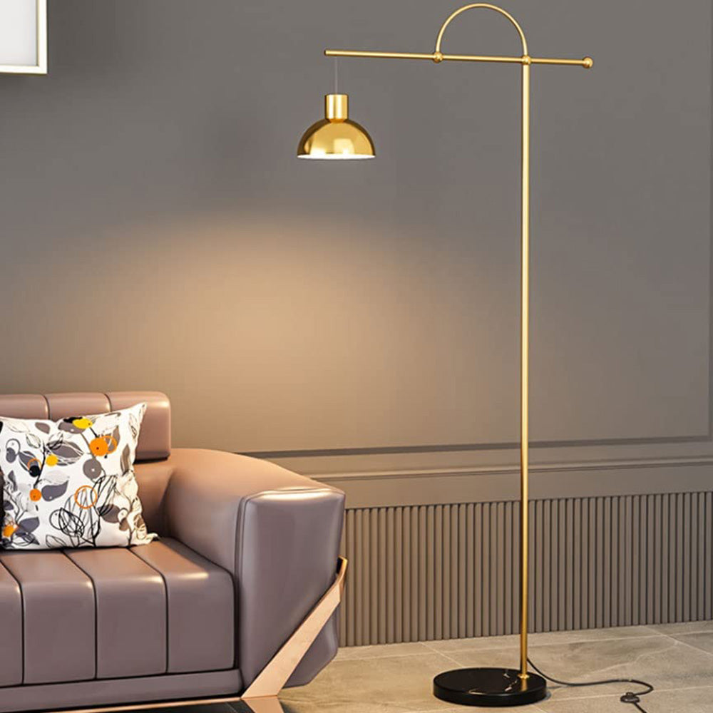 Simple Metal Floor Lamp For Dining Room - Lumpaz