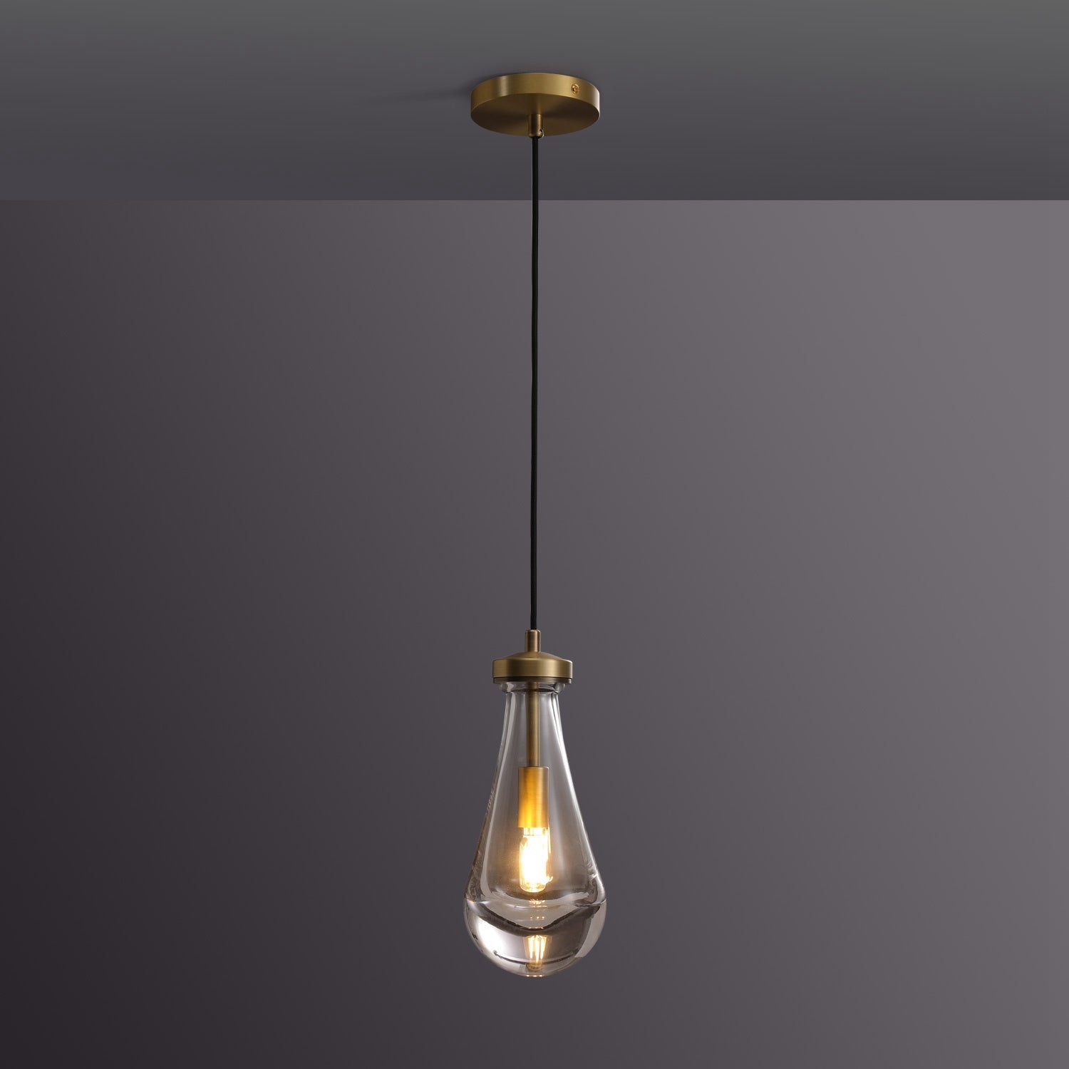Modern Art Deco Raindrop Chandelier - Lumpaz