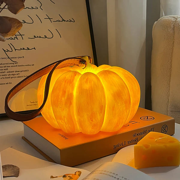 Resin Portable Pumpkin Table Light - Lumpaz