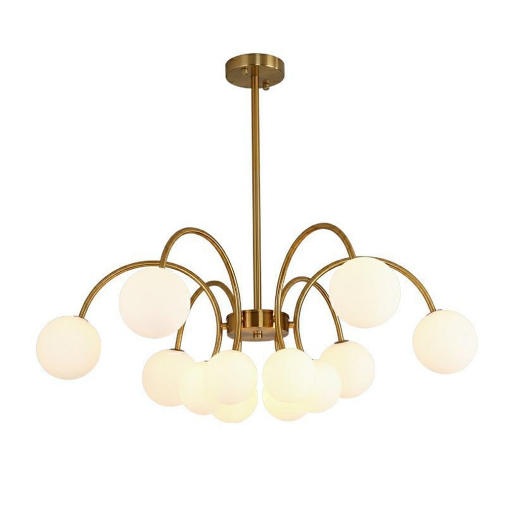 Modern Gold Sputnik Shape Chandelier - Lumpaz
