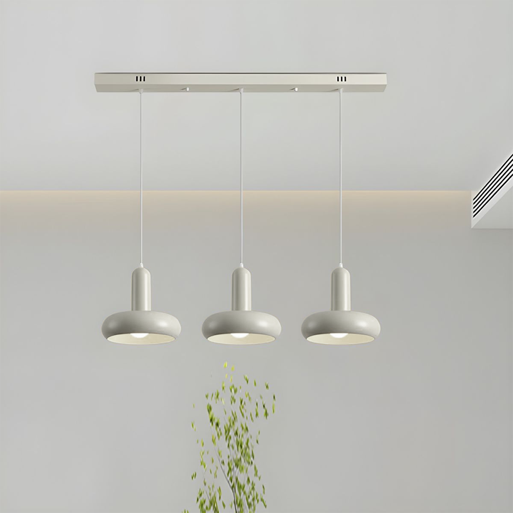 Bauhaus Puck Creamy Pendant Light - Lumpaz