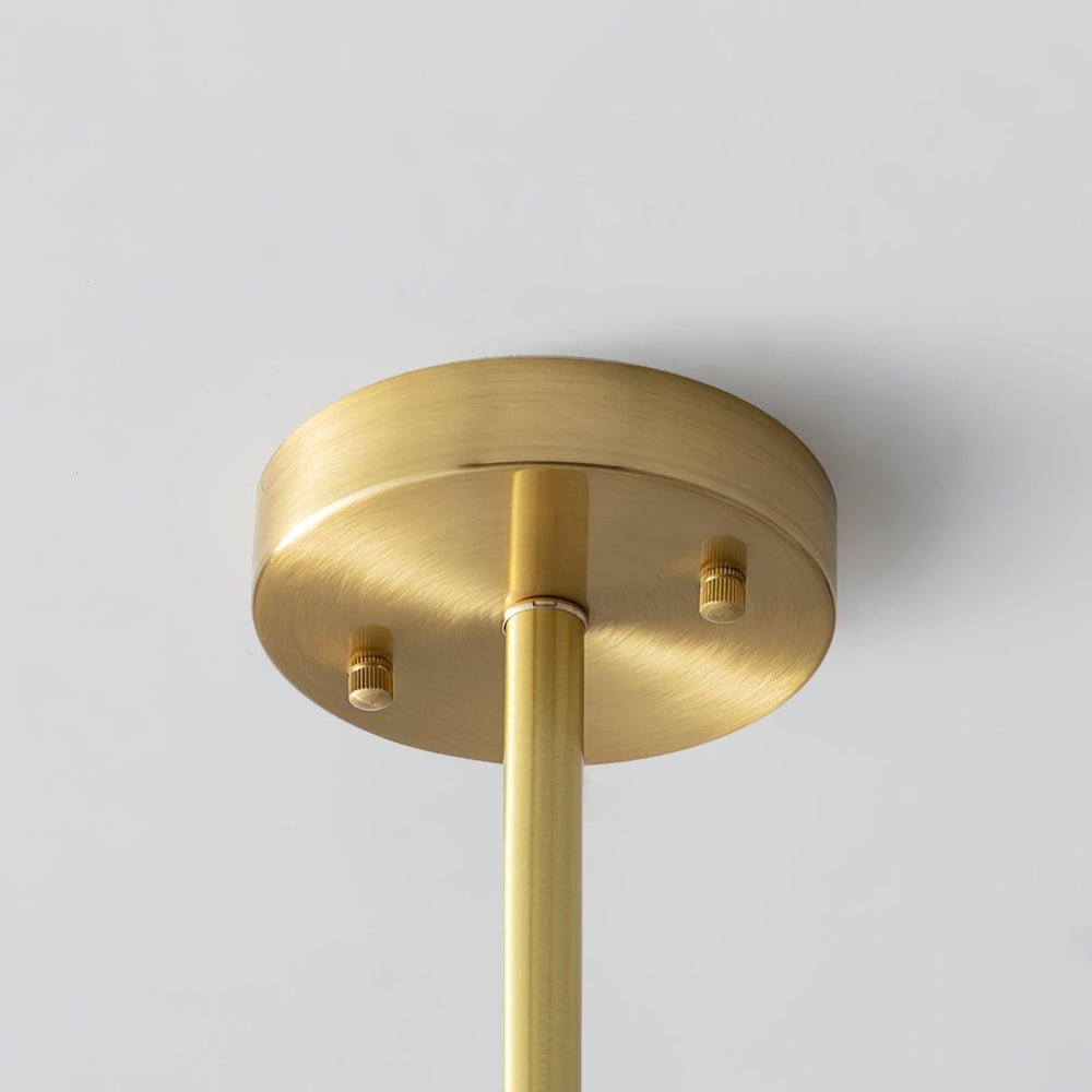 Modern Lotus Leaf Glass Living Room Chandelier - Lumpaz