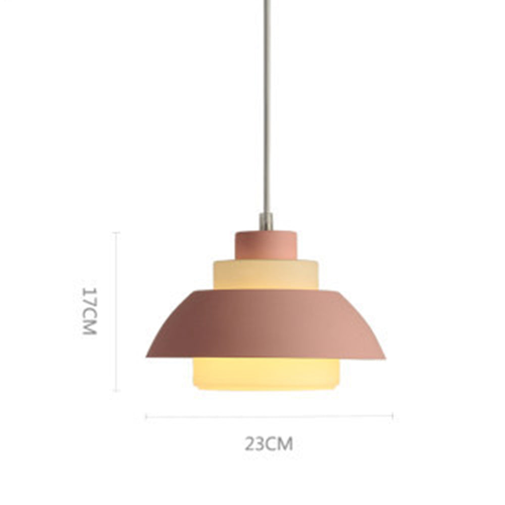 Minimalist Aluminum Pendant Light for Dining Room - Lumpaz