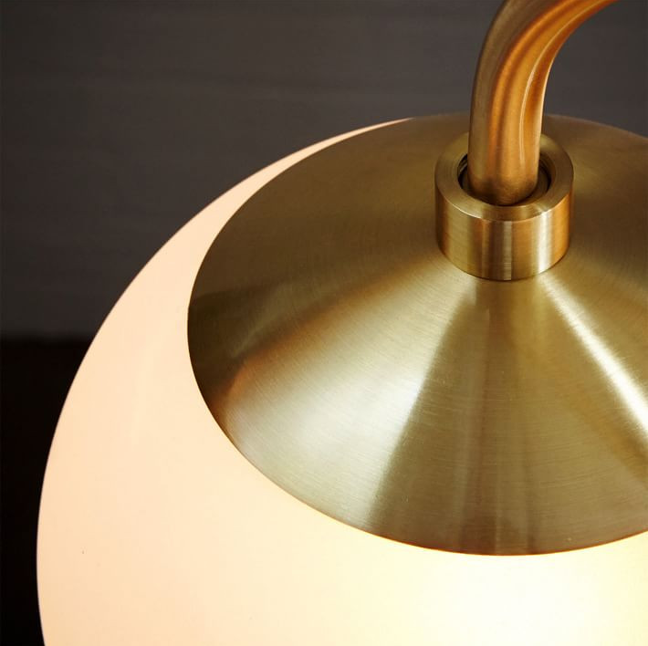 Metal Glass Vintage Chandelier - Lumpaz