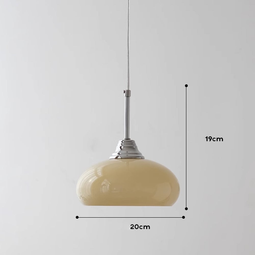 Nordic Bauhaus Small Glass Pendant Light - Lumpaz