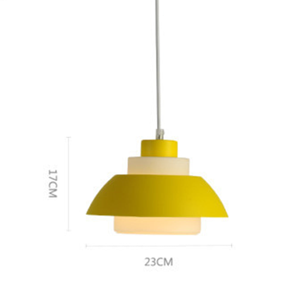 Minimalist Aluminum Pendant Light for Dining Room - Lumpaz
