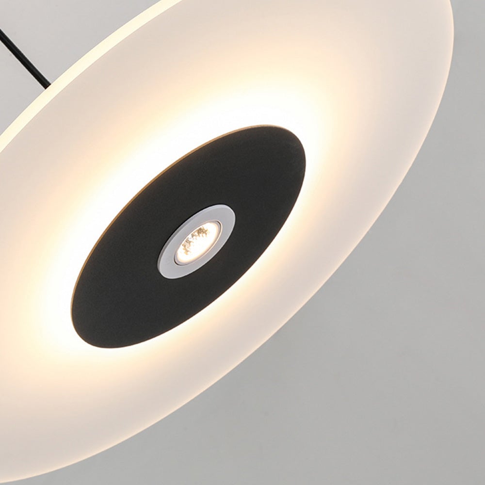 Nordic LED Flat Pendant Light For Dining Room - Lumpaz