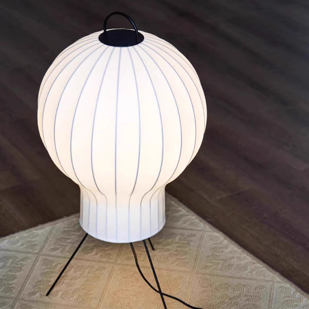 Wabi-sabi Silk Hot Air Balloon Floor Lamp - Lumpaz