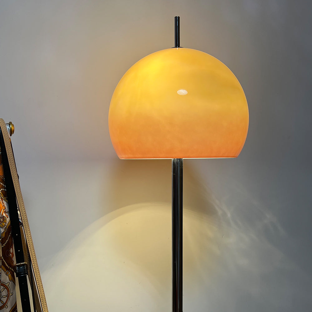 Bauhaus Mushroom Shape Medieval Vintage Glass Floor Lamp - Lumpaz
