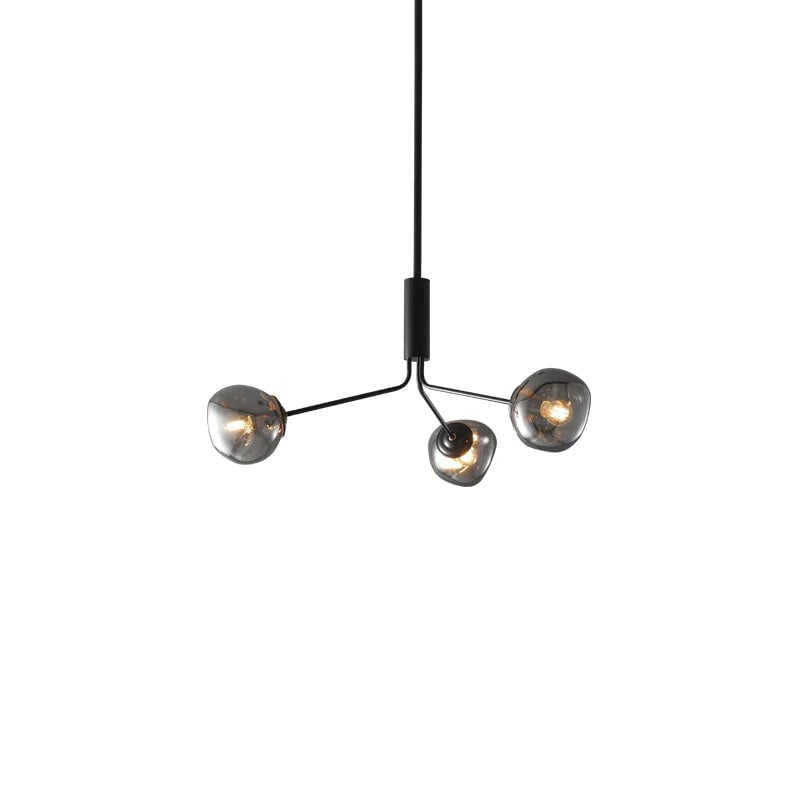 Modern Molecular Lava Glass Living Room Chandelier - Lumpaz