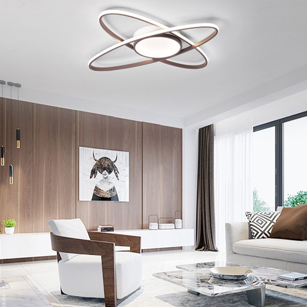 Modern Geometrical Led Ceiling Light - Lumpaz