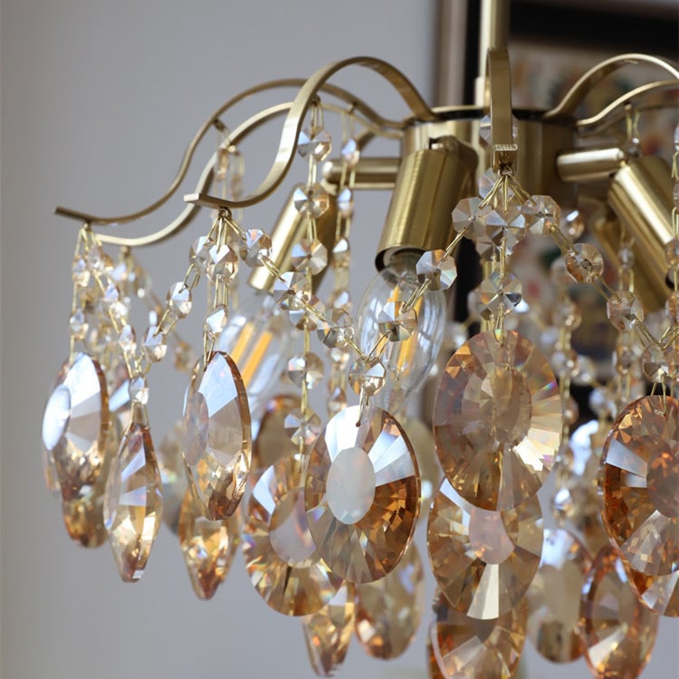 French Light luxury Romantic Crystal Chandelier - Lumpaz