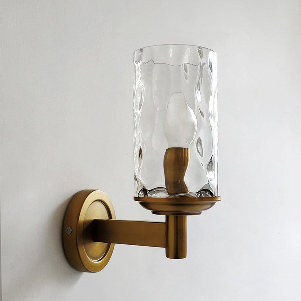 Vintage Iron Armed Wall Lamp - Lumpaz