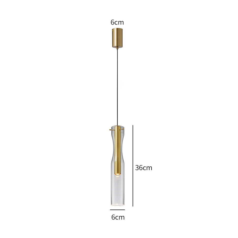 Kitchen Island Glass Pendants Lamp - Lumpaz