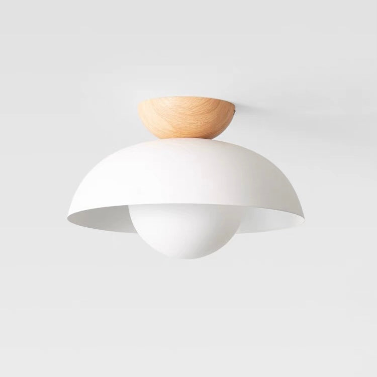 Minimalist Eco-friendly Metal Ceiling Light - Lumpaz