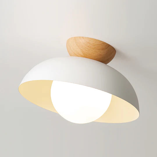 Minimalist Eco-friendly Metal Ceiling Light - Lumpaz