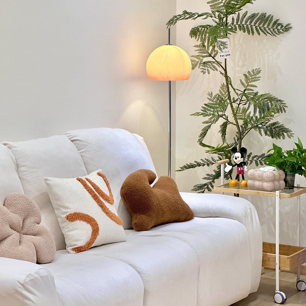 Bauhaus Mushroom Shape Medieval Vintage Glass Floor Lamp - Lumpaz