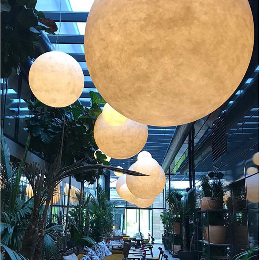 Creative Moon Pendant Light Ball Floor Lamp - Lumpaz