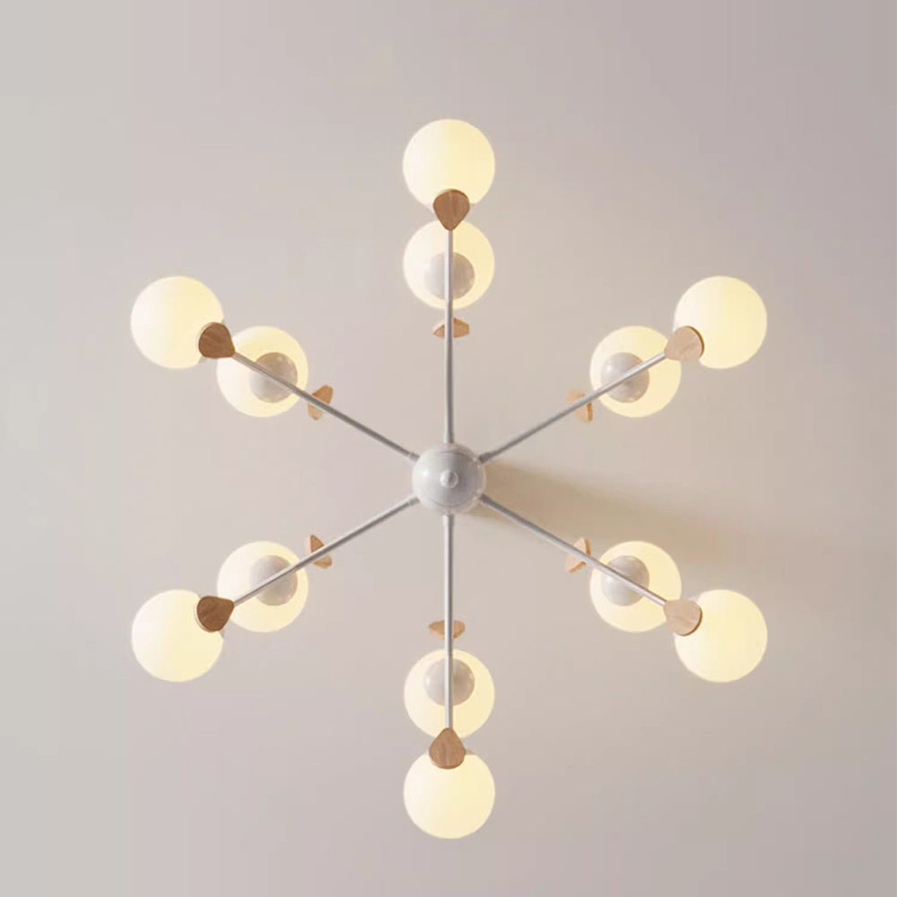 Modern Firefly Glass Chandelier - Lumpaz