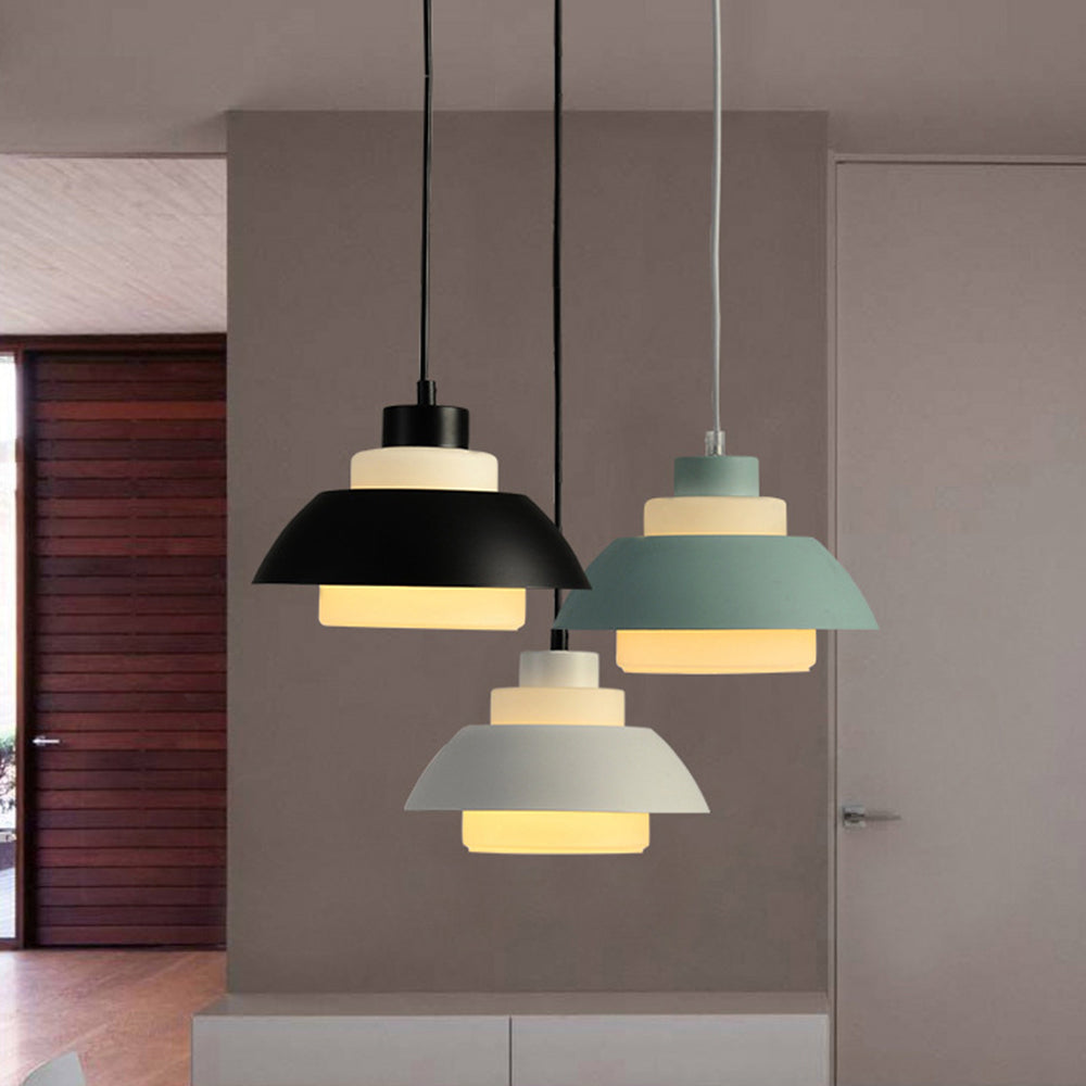 Minimalist Aluminum Pendant Light for Dining Room - Lumpaz