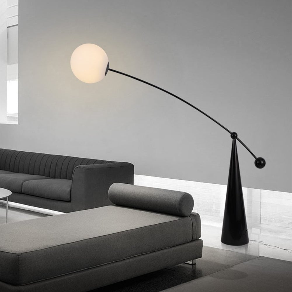 Minimalist Designer Iron Fishing Floor Lamp - Lumpaz