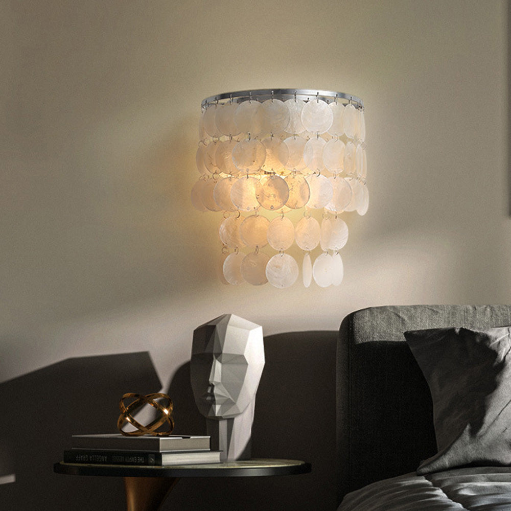Nordic Modern Minimalist Shell Aisle Wall Lamp - Lumpaz
