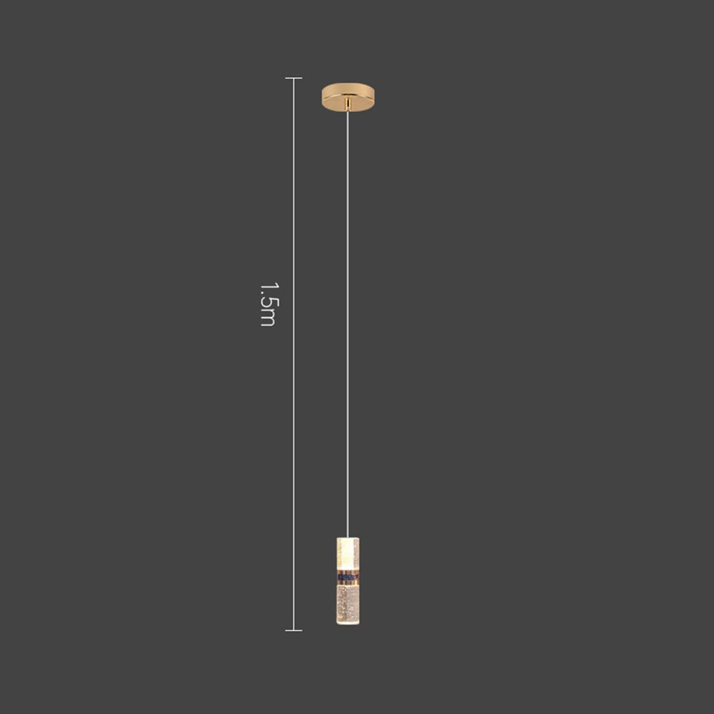 Luxury Crystal Staircase Long Chandelier - Lumpaz