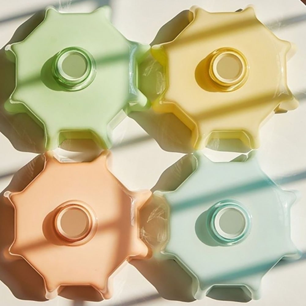 Modern Romantic Small Glass Ribbon Edge Pendant Light For Living Room - Lumpaz