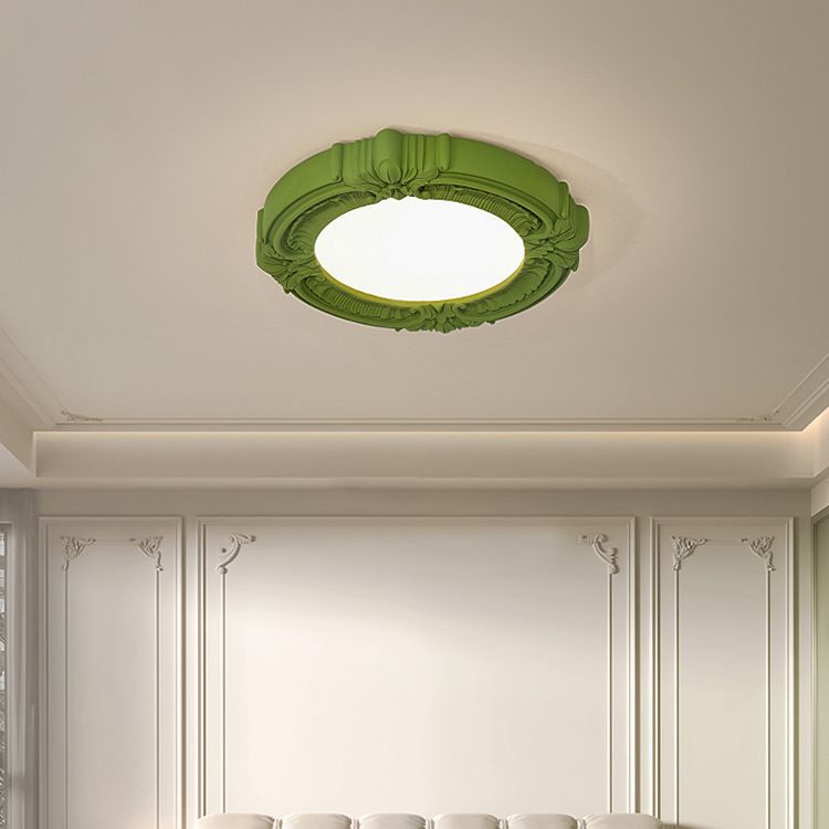French Retro LED Ceiling Light For Bedroom - Lumpaz